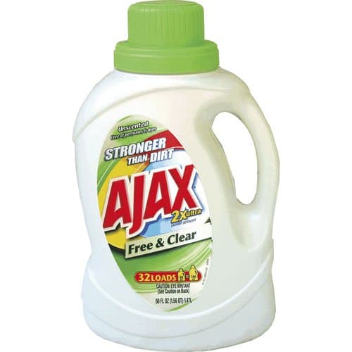 Phoenix AJAX 2X Free & Clear Liquid Laundry Detergent 50 oz