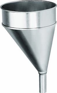 Plews 6 qt Heavy Galvanized Steel Funnel