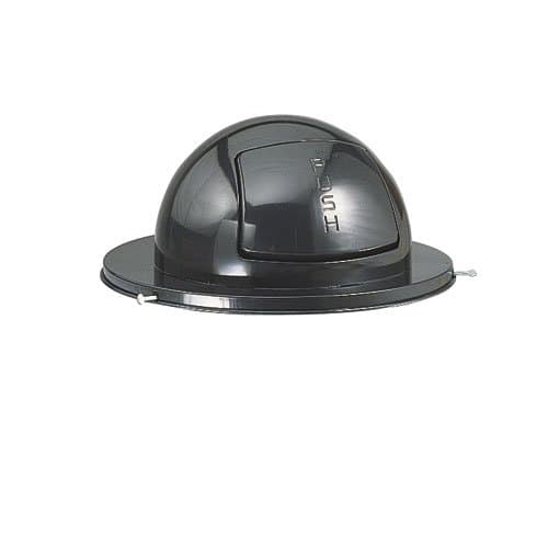 Rubbermaid Black Steel Domed Drum Lid