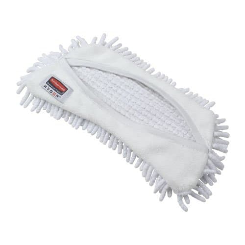 Rubbermaid White Microfiber Flexi Frame Hi-Performance Damp Mop Pads