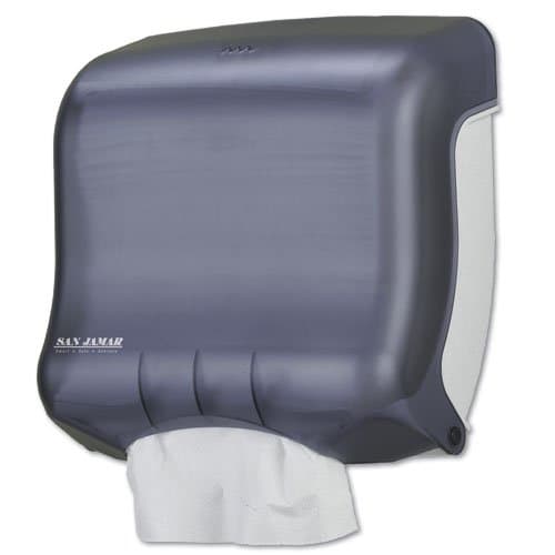 San Jamar Black Towel Dispenser for C-Fold/Multifold