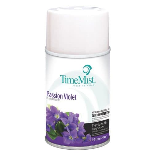 Timemist Passion Violet Metered Aerosol Fragrance Dispenser Refills 5.3 oz.