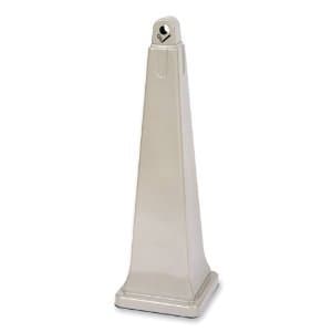 Rubbermaid GroundsKepper Beige Outdoor Cigarette Receptacle