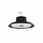 Satco 200W LED UFO High Bay w/ Surge Protection, 120V-277V, 5000K, Black