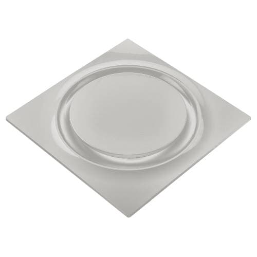 Aero Pure 24.5W Quiet Bathroom Fan, 110 CFM, Satin Nickel Finish