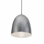 AFX 9-in 60W LED Brooklyn Pendant Light, 1-Light, E26, 120V, Silver