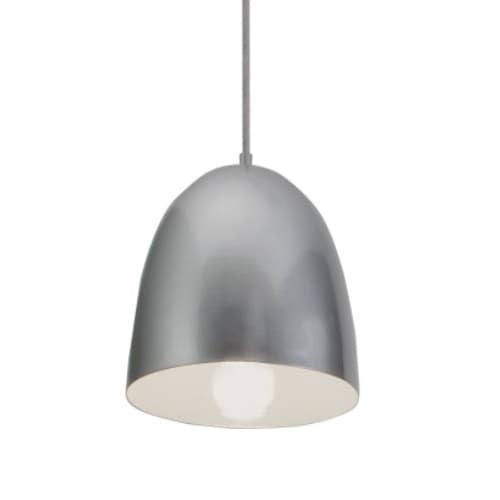 AFX 9-in 60W LED Brooklyn Pendant Light, 1-Light, E26, 120V, Silver