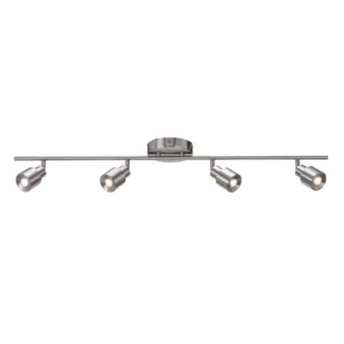 AFX 26W LED Chappelle Fixed Rail Light, 4-Light, 120V, 3000K, Satin Nickel