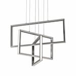 AFX 36W LED Cole Pendant Light, 4200 lm, 120V, 3000K, Satin Nickel