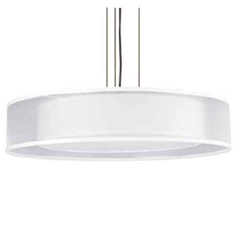 AFX 60W LED Cortez Pendant Light, 120V-277V, Selectable CCT, White