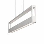 AFX 37W LED Echo Pendant Light, 120V-277V, Selectable CCT, White