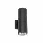 AFX 12-in 25W Everly Outdoor Sconce, 2000 lm, 120V-277V, CCT Select, Black