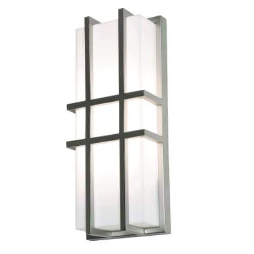 AFX 17W LED Lambert Wall Sconce, 120V-277V, Selectable CCT, Gray