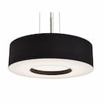 AFX 18W LED Montclair Pendant Light, 120V-277V, Selectable CCT, Black