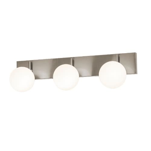 AFX 30-in 24W Metropolitan Vanity, 3-Light, 1700 lm, 120V, 3000K, Nickel