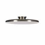 AFX 35W LED Skye Semi Flush Mount, 2900 lm, 120V, Selectable CCT, Nickel