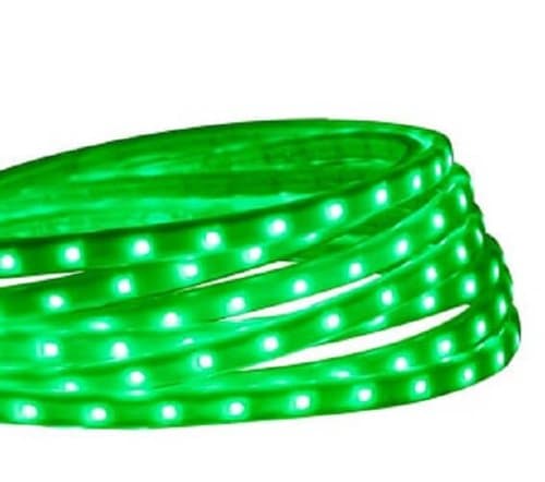 American Lighting Green 6.6 Foot 120V  8W Per Foot LED Tape-Rope Light Kit