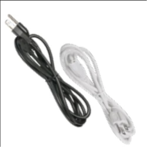 American Lighting 6-in US Standard 3 Pin plug-in power cable, (18AWG) UL, White