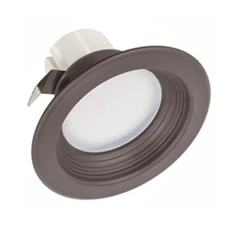 American Lighting 9.5W 4'' Round LED Downlight 120V 2700K Dimmable Dark Bronze Baffle