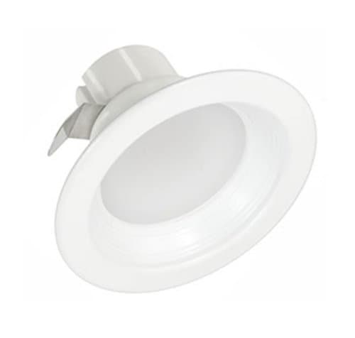 American Lighting 9.5W 4'' Round LED Downlight 120V 3000K Dimmable White Baffle