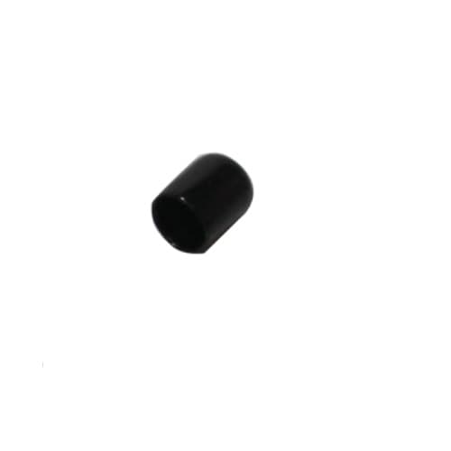 American Lighting Plastic End Cap for Medium Base Light String, Commercial Grade, Black