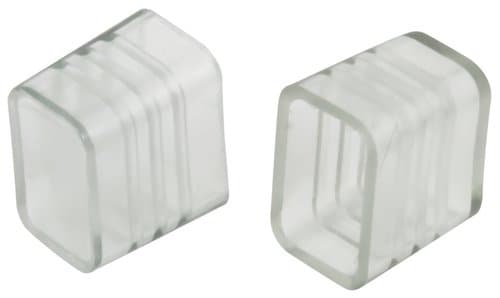 American Lighting 10 Clear Plastic End Caps for Polar 2 Mini Neon Series LED Linear Strip Lights
