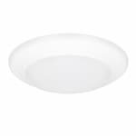 American Lighting 6-in 15W Quick Disc Surface Mount, 1050 lm, 120V, 3000K, White