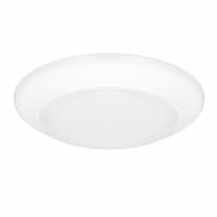 6-in 15W Quick Disc Surface Mount, 1050 lm, 120V, 3000K, White