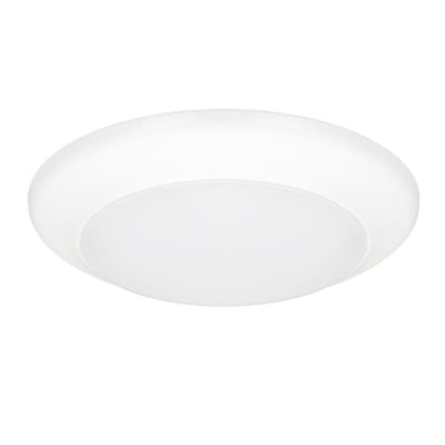 American Lighting 6-in 15W Quick Disc Surface Mount, 1050 lm, 120V, 3000K, White