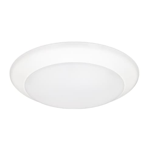 American Lighting 6-in 15W Quick Disc Surface Mount, 1050 lm, 120V, Selectable CCT, WHT