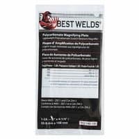 Best Welds 2" X 4 1/4" Clear Ground Glass Magnifier Lens