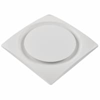 120 CFM Slim Fit Bathroom Fan w/ Humidity Sensor, White