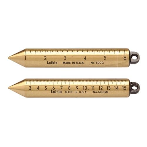 Lufkin English/Metric Inage Oil Gauging Plumb Bob