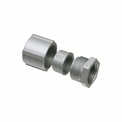 1/2-in 3-Piece Coupling, Zinc Die-Cast