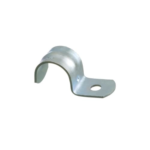 Arlington Industries 1/2-in Rigid Strap, 1-Hole, Plated Steel