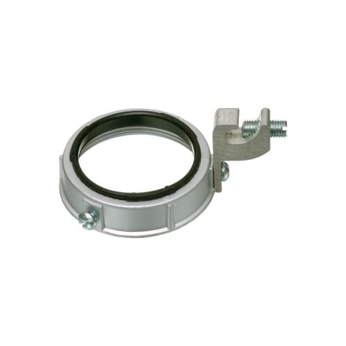 Arlington 1-1/2-in Grounding Bushing w/ Open Lug, Insulated Metal