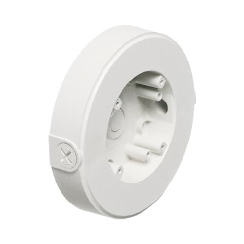 Arlington Industries Versatile Mounting Box w/ Threaded Openings, White