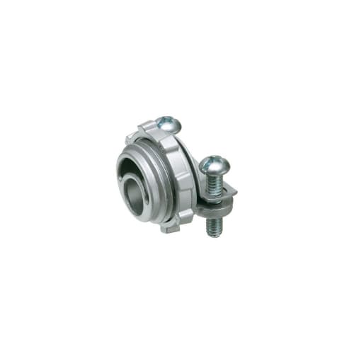 Arlington Industries 1-in Cable Connector, Round, Zinc Die-Cast