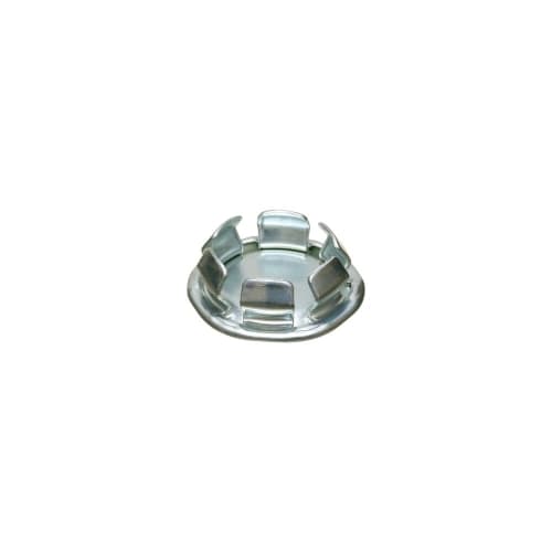 Arlington Industries 3/4-in Snap In Blank, Plated Steel