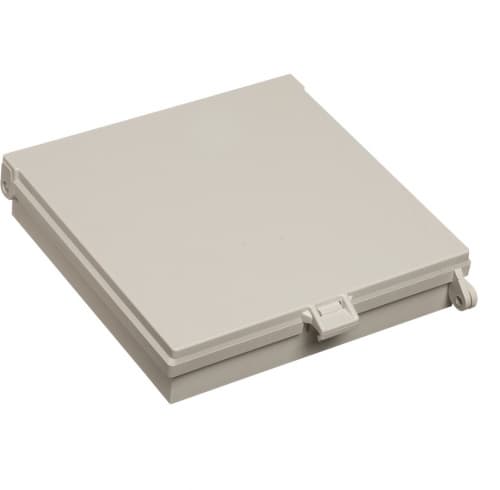 Arlington Industries 7.5-in x 7.5-in Keypad Enclosure, Non-Metallic, White