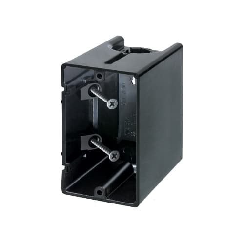 Arlington Industries 1-Gang One-Box Outlet Box, Vertical