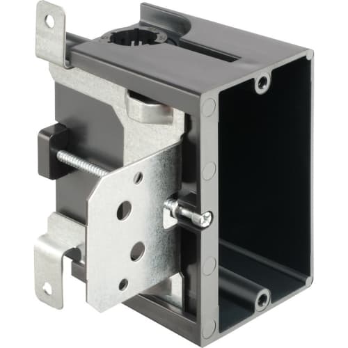 Arlington 1-Gang Adjustable Outlet Box for New Construction, Low Profile