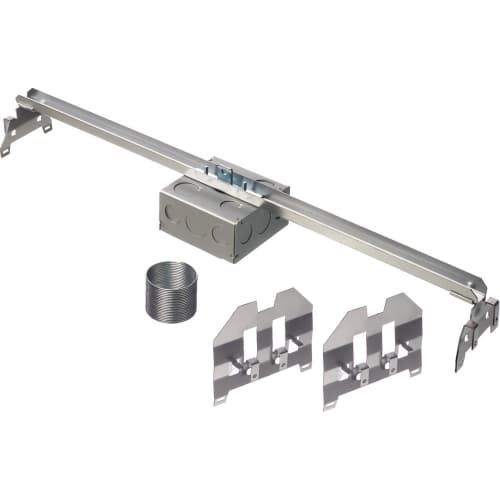 Arlington Industries 2-1/8-in Fixture Box Kit for Suspended Ceilings, Steel