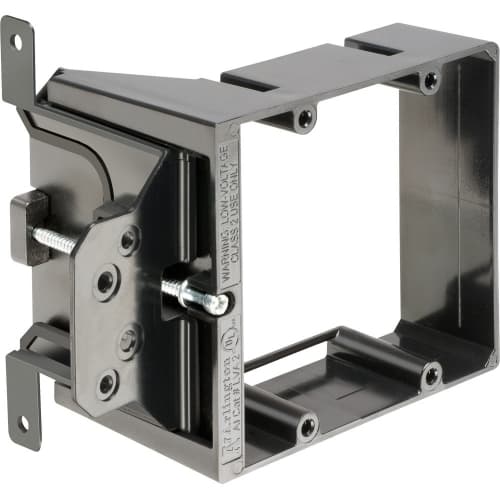 Arlington 2-Gang Adjustable In/Out Box