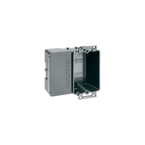 Arlington Industries 1-Gang Shallow Depth Box w/ Side Volume Extension