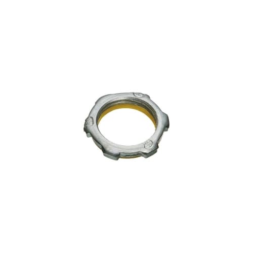 Arlington Industries 1-in Sealing Locknut w/ PVC Molded Seal, Steel