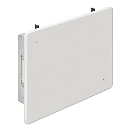 Arlington Industries Cover for Power & Low Voltage TV Boxes, White