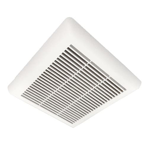 Aero Pure 46W Bathroom Fan, 50 CFM, 1.2A, 120V, White, Pack