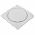 Aero Pure 33W Slim Fit Bathroom Ceiling & Wall Fan, Humidity Sensor, Low Profile, 90 CFM, White