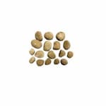 Sierra Flame 17-Piece Ceramic Stone Kit, Beige